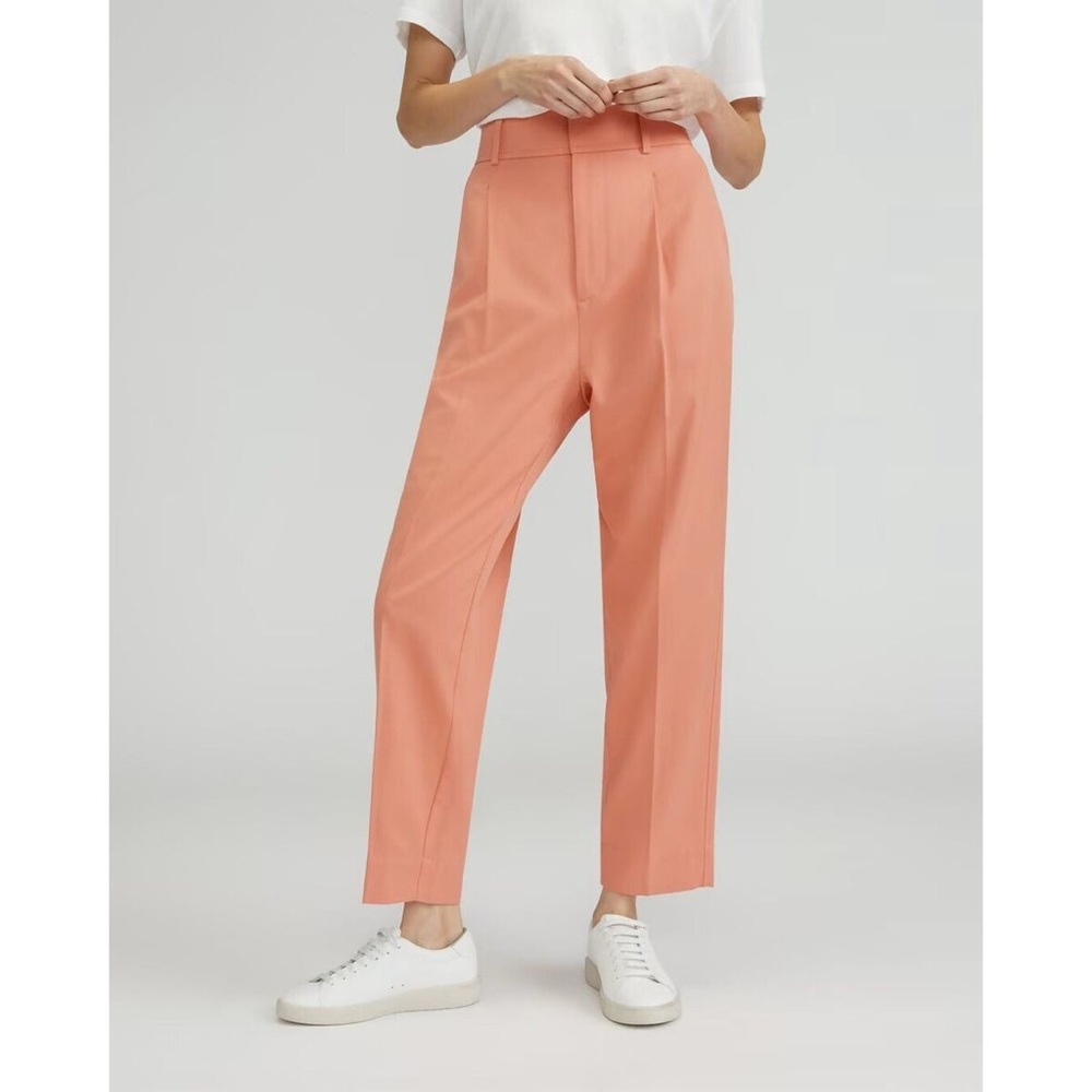 Everlane TENCEL Way High Taper Pant Tawny Pink High Waisted